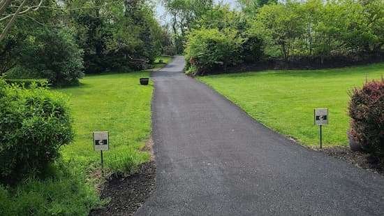 New tar and chip driveway