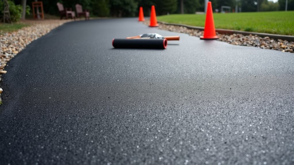 asphalt driveway installation duration