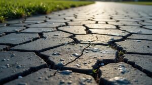 causes of asphalt cracking