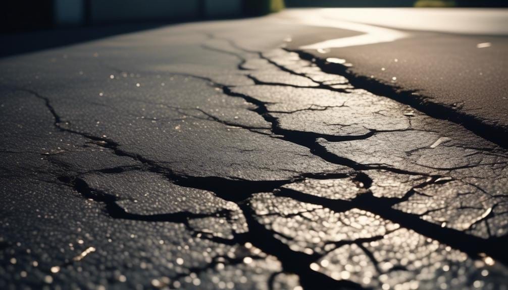 crack filling for driveway|