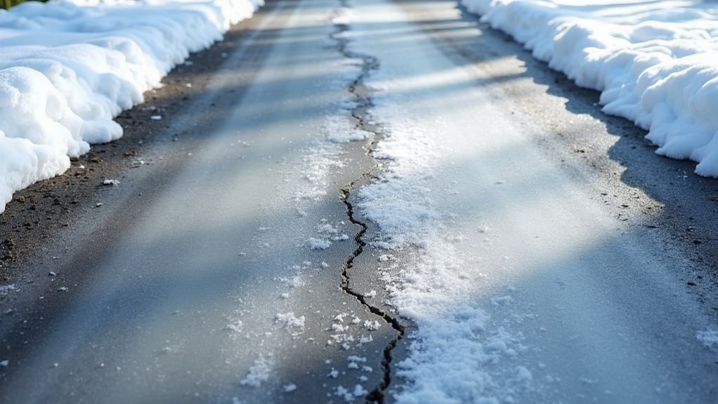 salt harmful driveway surface