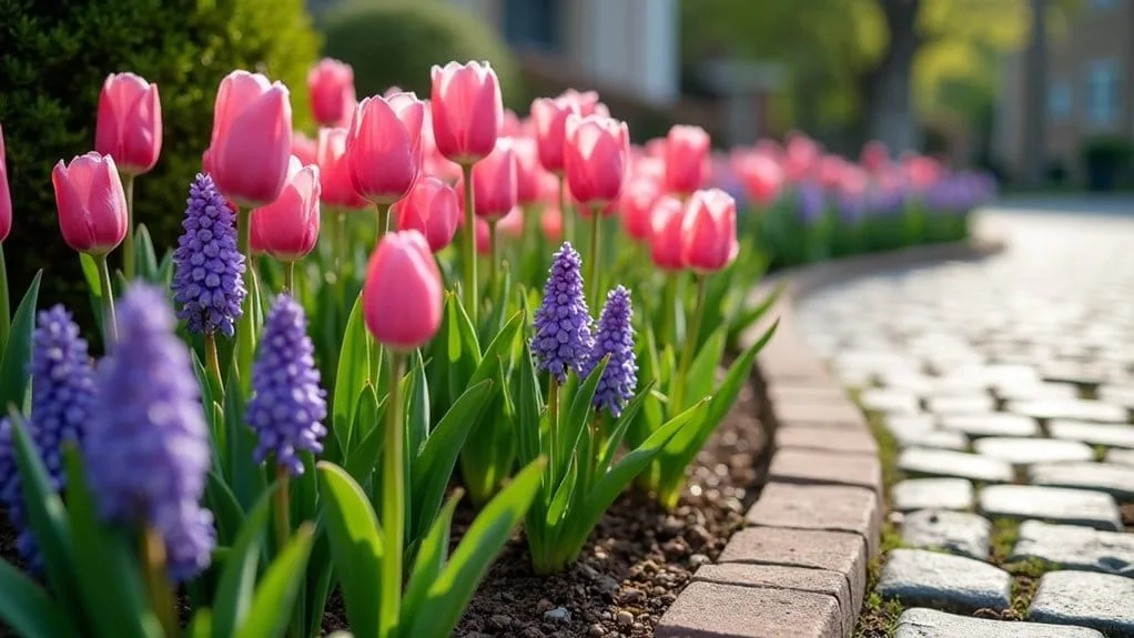 decorative garden bed borders