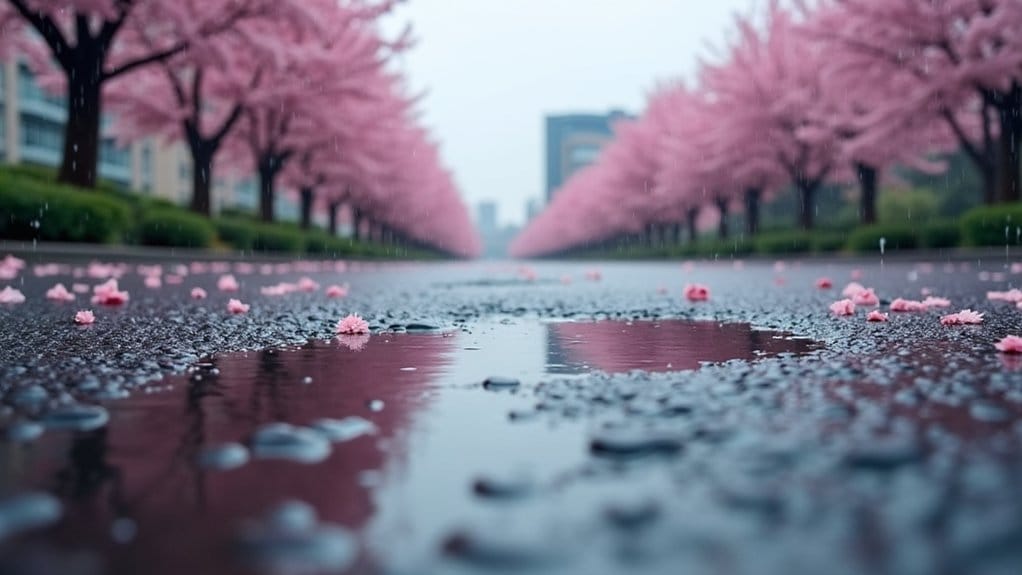 spring s influence on pavement