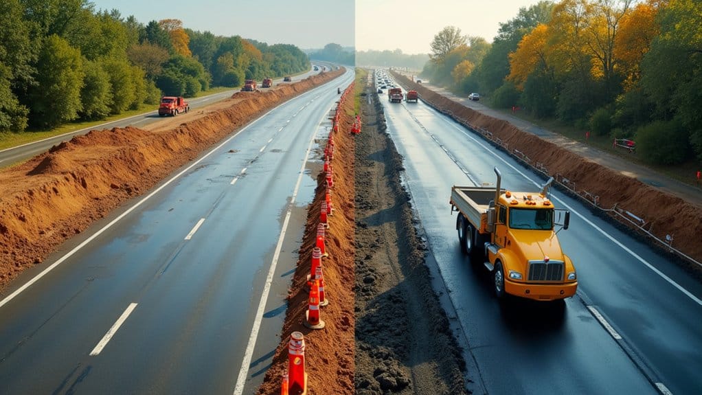 traffic and scheduling contrasts