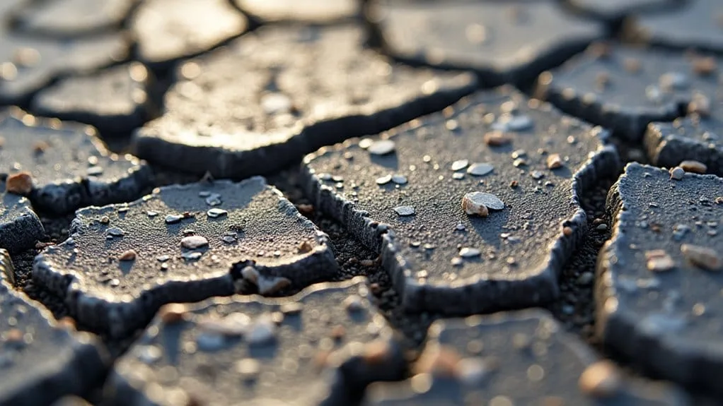 uv induced asphalt degradation