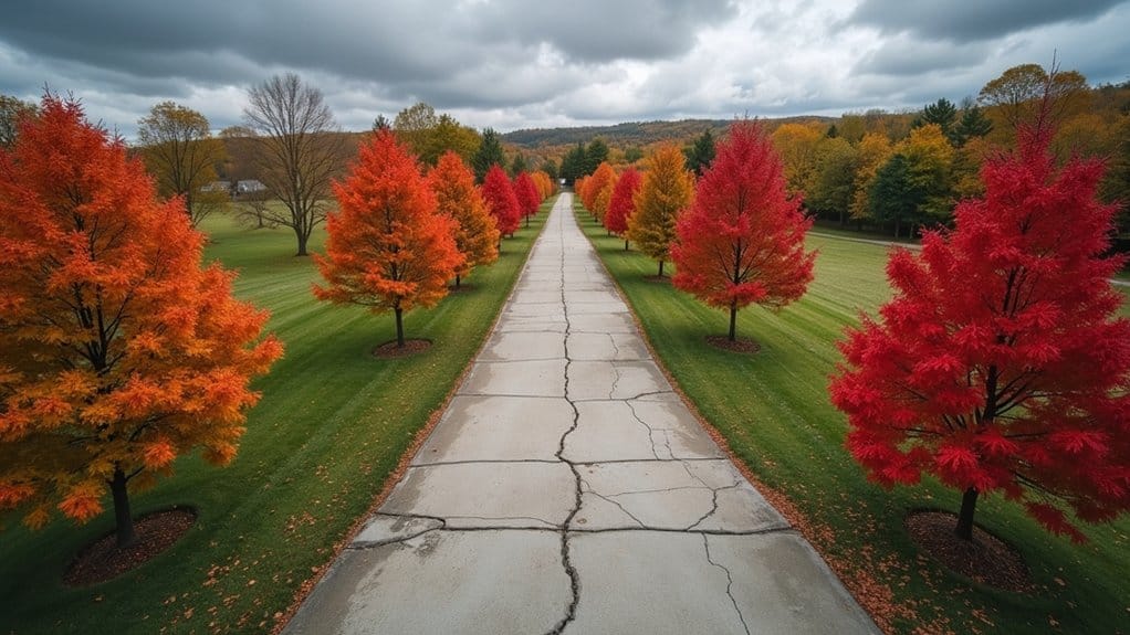 dramatic seasonal temperature fluctuations