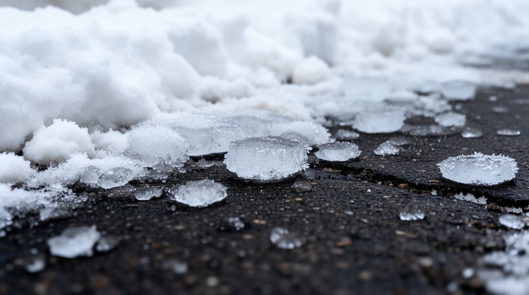 clean dry bare asphalt