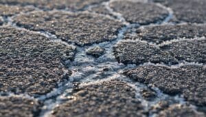 freeze thaw causes asphalt cracking