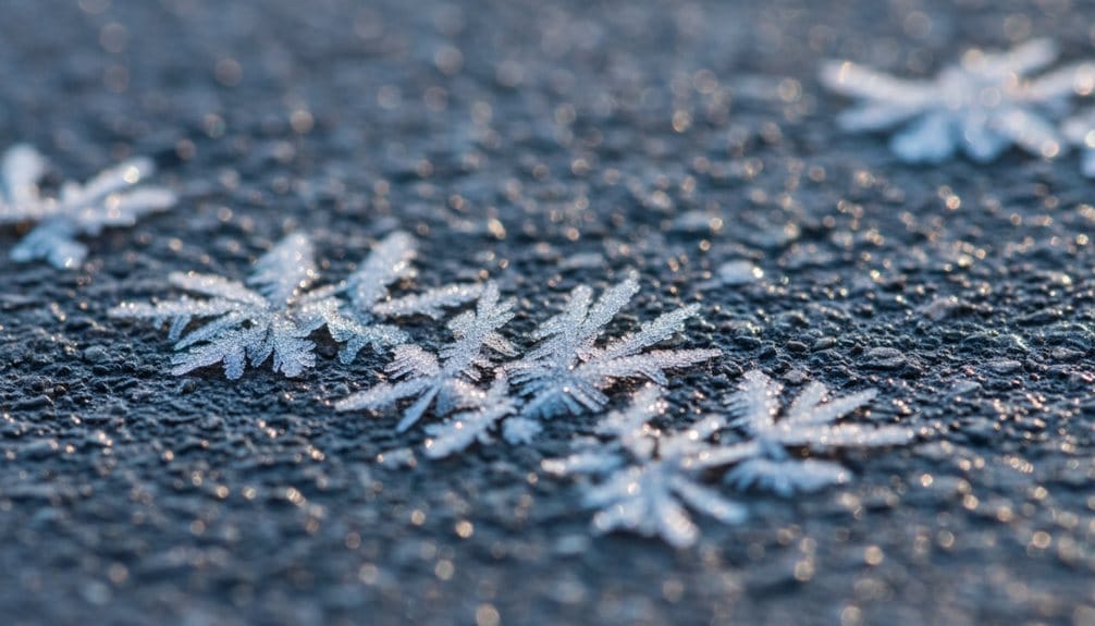 preventing black ice on asphalt