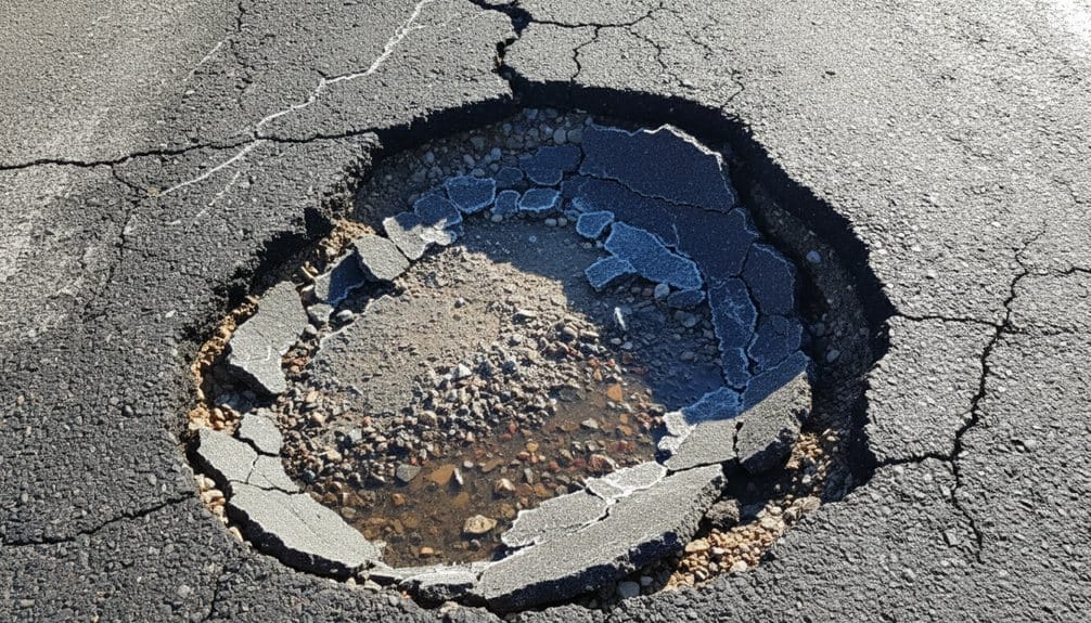 temporary cold patching technique