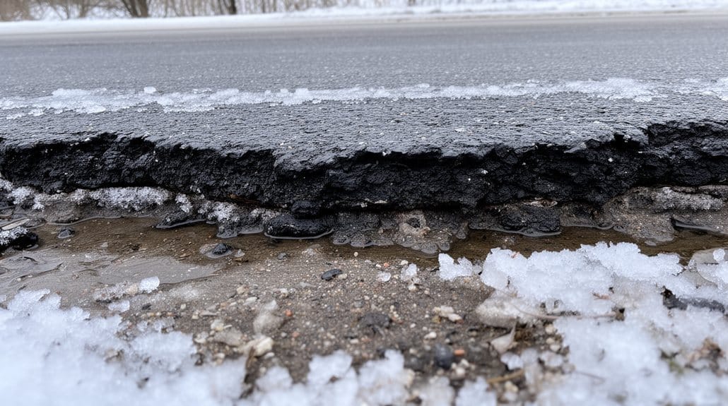 edge and perimeter pavement issues