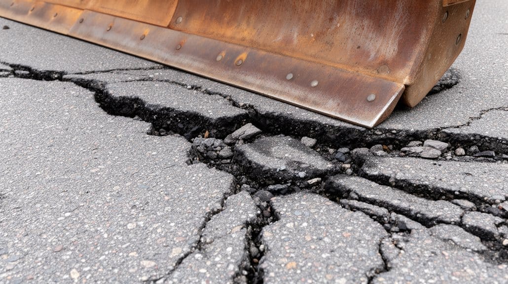 high pressure metal blade damage