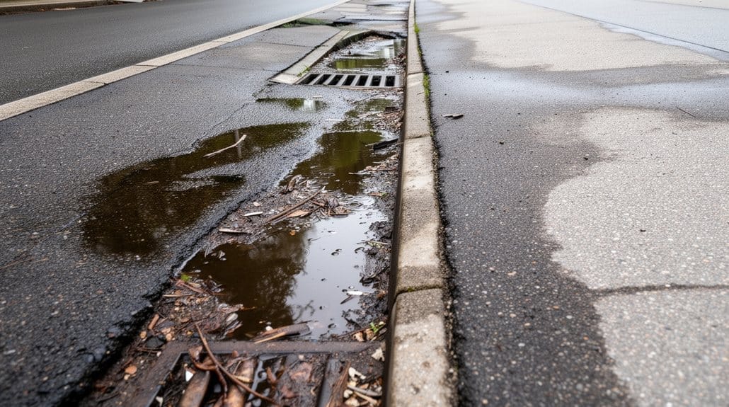 prevent standing water damage