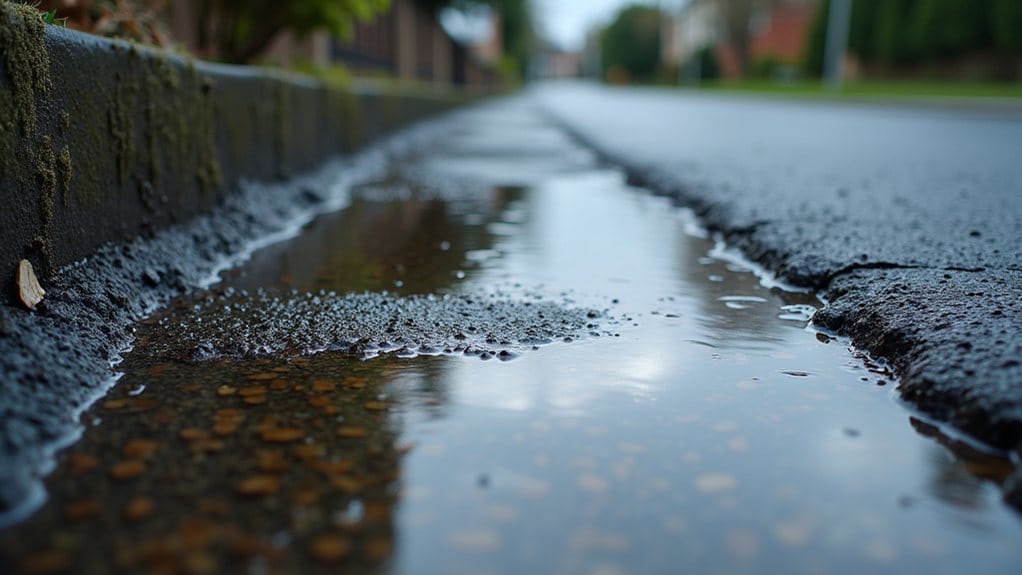 driveway drainage prevents damage