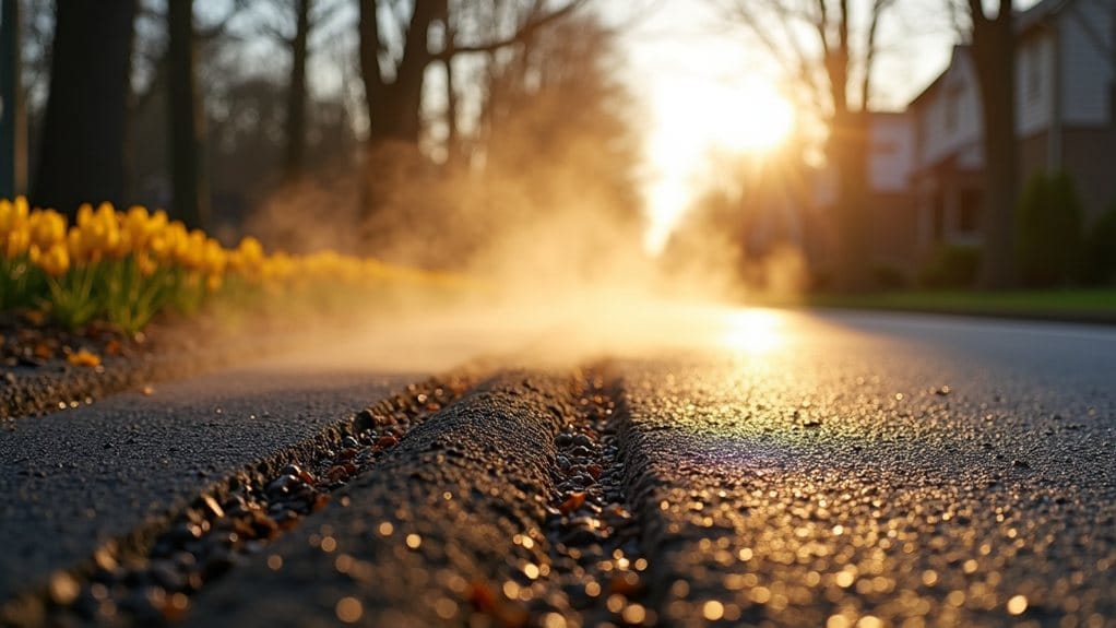 ideal asphalt compaction temperature range