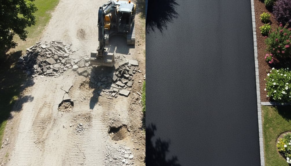 replace or resurface driveway