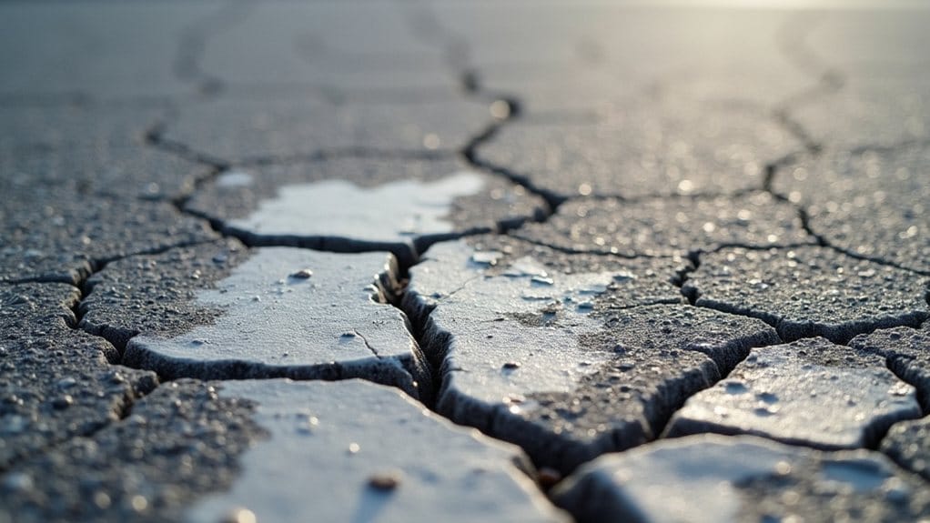 pavement oxidation warning signs